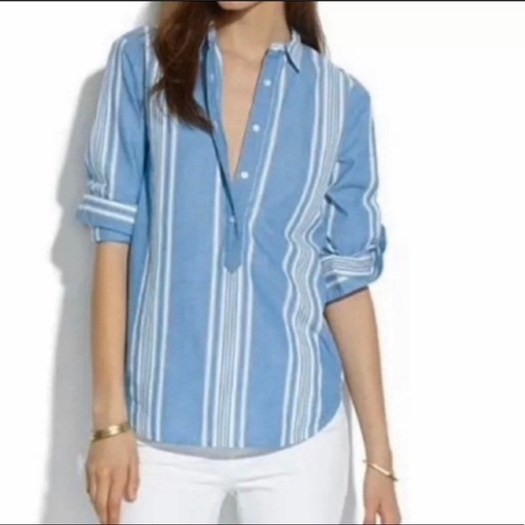Madewell Tops - MADEWELL• Cotton button down shirt